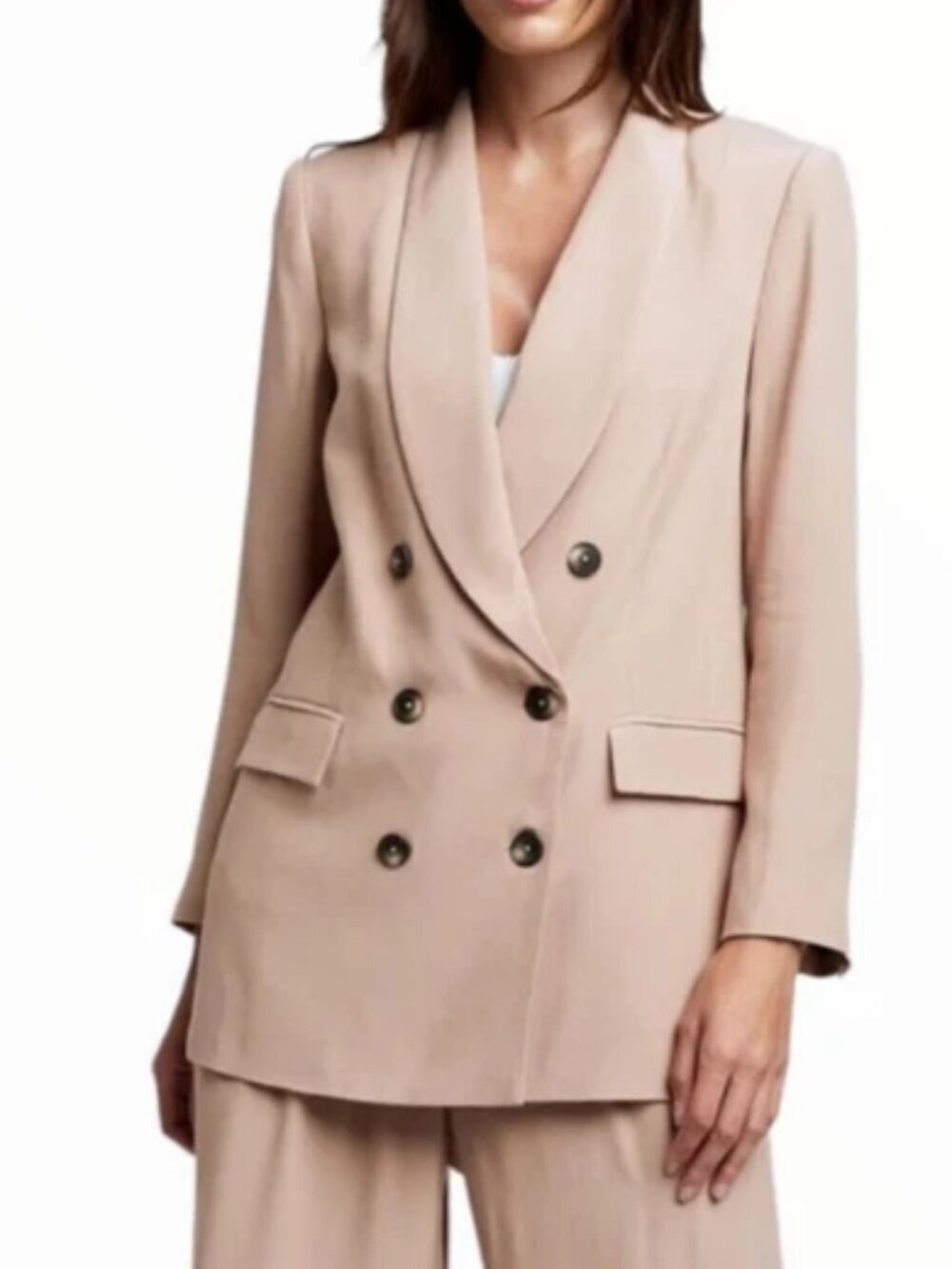 L'Agence Jayda Blazer Cappuccino 4 NWOT